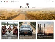 Tablet Screenshot of kellerestate.com